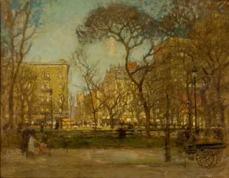 Madison Square, ok. 1905 (olej na płótnie)