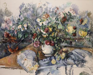 Duży bukiet kwiatów, ok. 1892-95