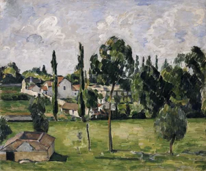Krajobraz z linią wodną, c.1879