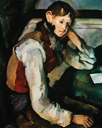 Chłopiec w czerwonej kamizelce, 1888-1890