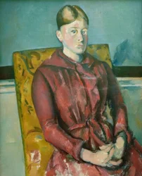 Madame Cézanne w żółtym fotelu