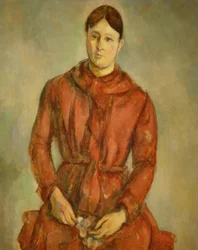 Madame Cézanne w czerwieni