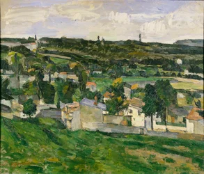 W pobliżu Auvers-sur-Oise, lata 80. XIX wieku
