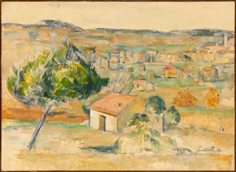 Równina prowansalska Równina w Prowansji, 1883-1885.