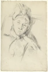 Portret Hortensy Cézanne-Figuet, żony artysty