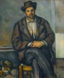 Siedzący chłop, ca. 1892-96.