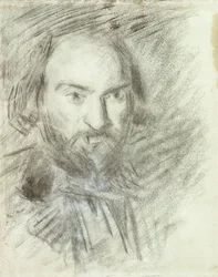 Autoportret; Autoportret, ok. 1874 r.
