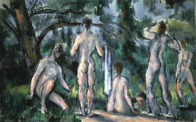 Studium kąpiących się, 1890