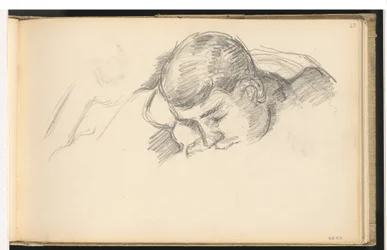 Czytanie syna artysty, c. 1887.