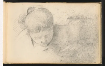 Kobieta pochylająca się do przodu, 18901894.
