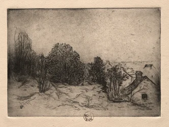 Sześć akwafort: Vesnots, Auvers on the Oise, 1895.