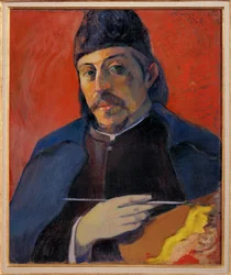 Autoportrait a la Palette (olej na płótnie)
