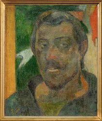 Autoportrait avec Ondine - Autoportret z Undine (obraz na płótnie)