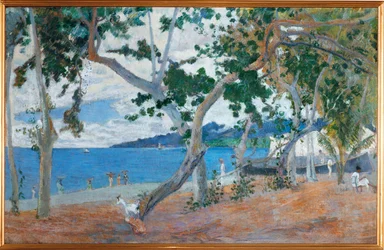 Bord de mer I (olej na płótnie)