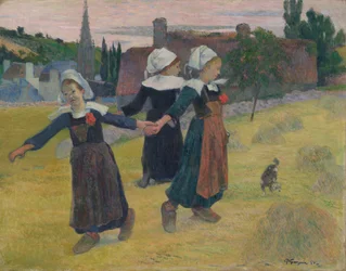 Tańczące bretońskie dziewczęta, Pont-Aven