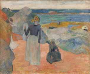 Francuski:  Sur la plage en Bretagne Na plaży