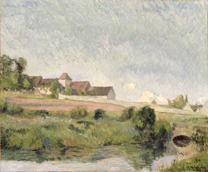 La Ferme de la Groue, Osny, 1883 r.