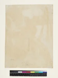 Te Faruru (verso) 1894 (monotypia, akwarela i gwasz na papierze japońskim)