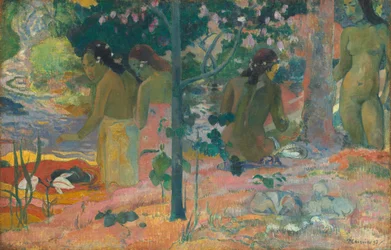Kąpiący się, 1897.
