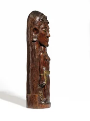 Teresa, ok. 1902-3 (rzeźbione drewno miro, złocenia i miedziane gwoździe) (patrz również 2835560-1)