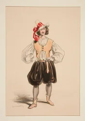 ŁUCZNIK. Filcowy kapelusz.