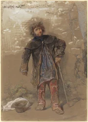 angielski żebrak