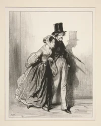 Eugène i jego córeczka.