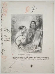 Płaszcz Arlekina: Cóż! Zobaczysz, moja córko..., 1852.