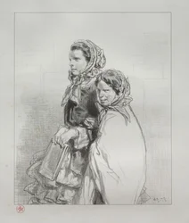 Par-ci, par-lá: śpiewała moja córka, 1854-1856.