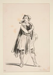 Valencien. Wełniana czapka.