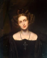 Portret śpiewaczki operowej Henriette Sontag”, 1806-1854, 1831.