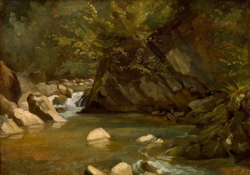 Leśny potok, ok. 1840.