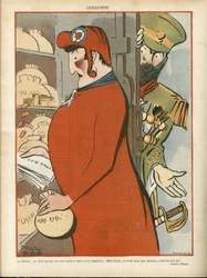 Ilustracja Paula Iribe (1883-1935) w Le Rire