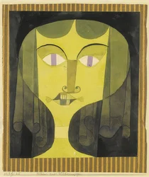 Portret kobiety o fiołkowych oczach. 1921/65