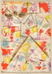 Arkusz pamiątkowy E autorstwa Klee, Paul (1879-1940)