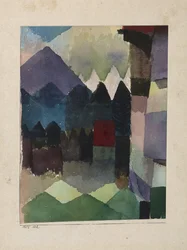Fen w ogrodzie Marca, 1915