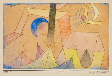 Junger Blaumond Young Blue-Moon, 1918.