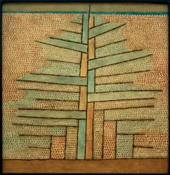 Paul Klee, sosna / obraz, 1932
