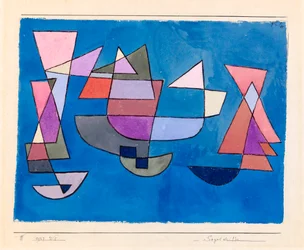 Żaglowce Segelschiffe, 1927.