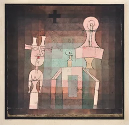 Martwa natura z rzeźbami Martwa natura z rzeźbami, 1923.