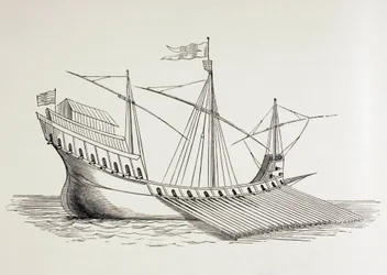16Th Century Galley.