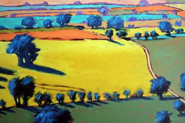 Cotswold Way z bliska (akryl na pokładzie)