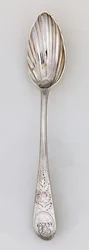 Łyżeczka Żłobkowana, ok.1785 (srebrna)
