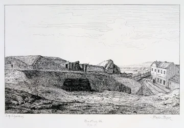 Bastion 66, Oblężenie Paryża, 1870-1871