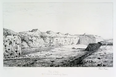 Fort dIssy, Oblężenie Paryża, 1870-1871