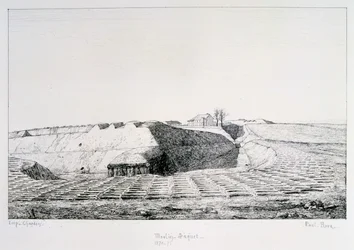 Moulin Saquet, Oblężenie Paryża, 1870-1871