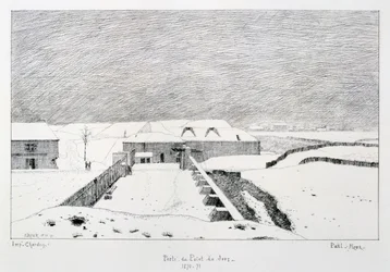 Porte du Point du Jour, Oblężenie Paryża, 1870-1871.