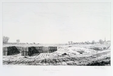 Bateria pruska, oblężenie Paryża, 1870-1871