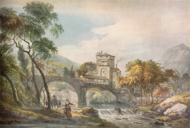 Pejzaż klasyczny, XVIII w.