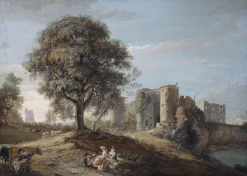 Zamek Chepstow, lata 90. XVIII w.
